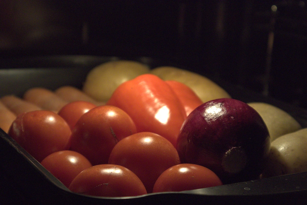 Seasonal vegetable selection and freshness